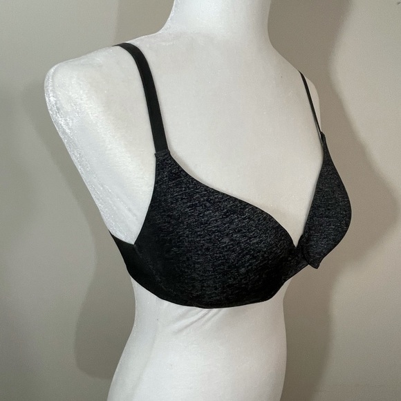 Victoria Secret bra uplift semi demi gray 32c - Picture 1 of 7
